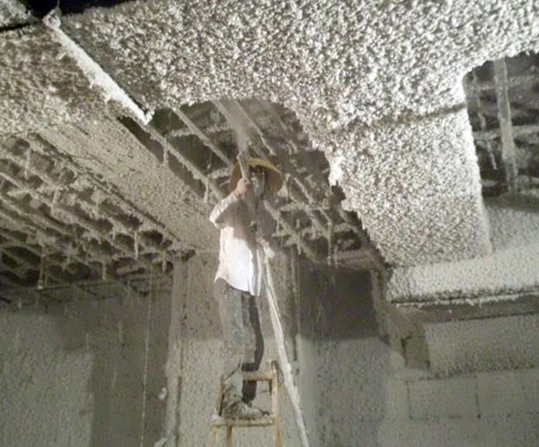 無機纖維保溫吸聲噴涂,吸音噴涂 無機纖維保溫吸聲噴涂(圖2)