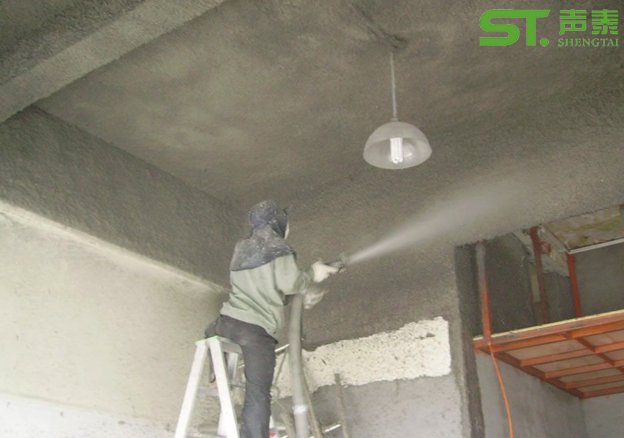 機(jī)房無(wú)機(jī)纖維保溫吸音噴涂(圖5) 機(jī)房無(wú)機(jī)纖維保溫吸音噴涂(圖5)