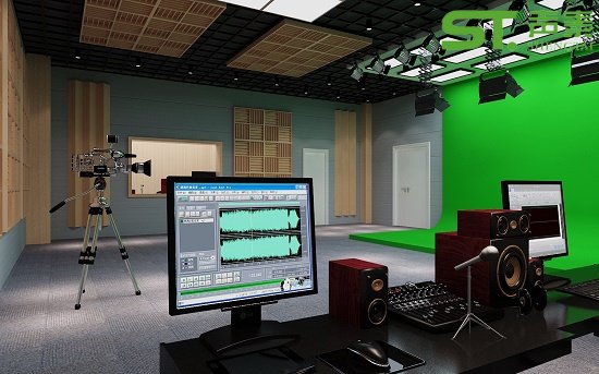 電視臺(tái)演播廳吸音板擴(kuò)散體工程案例(圖1)