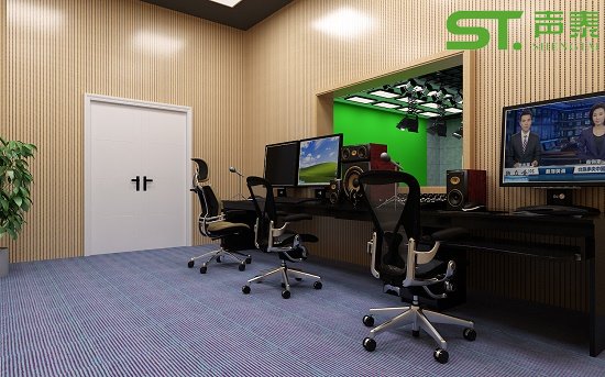 電視臺(tái)演播廳吸音板擴(kuò)散體工程案例(圖3)